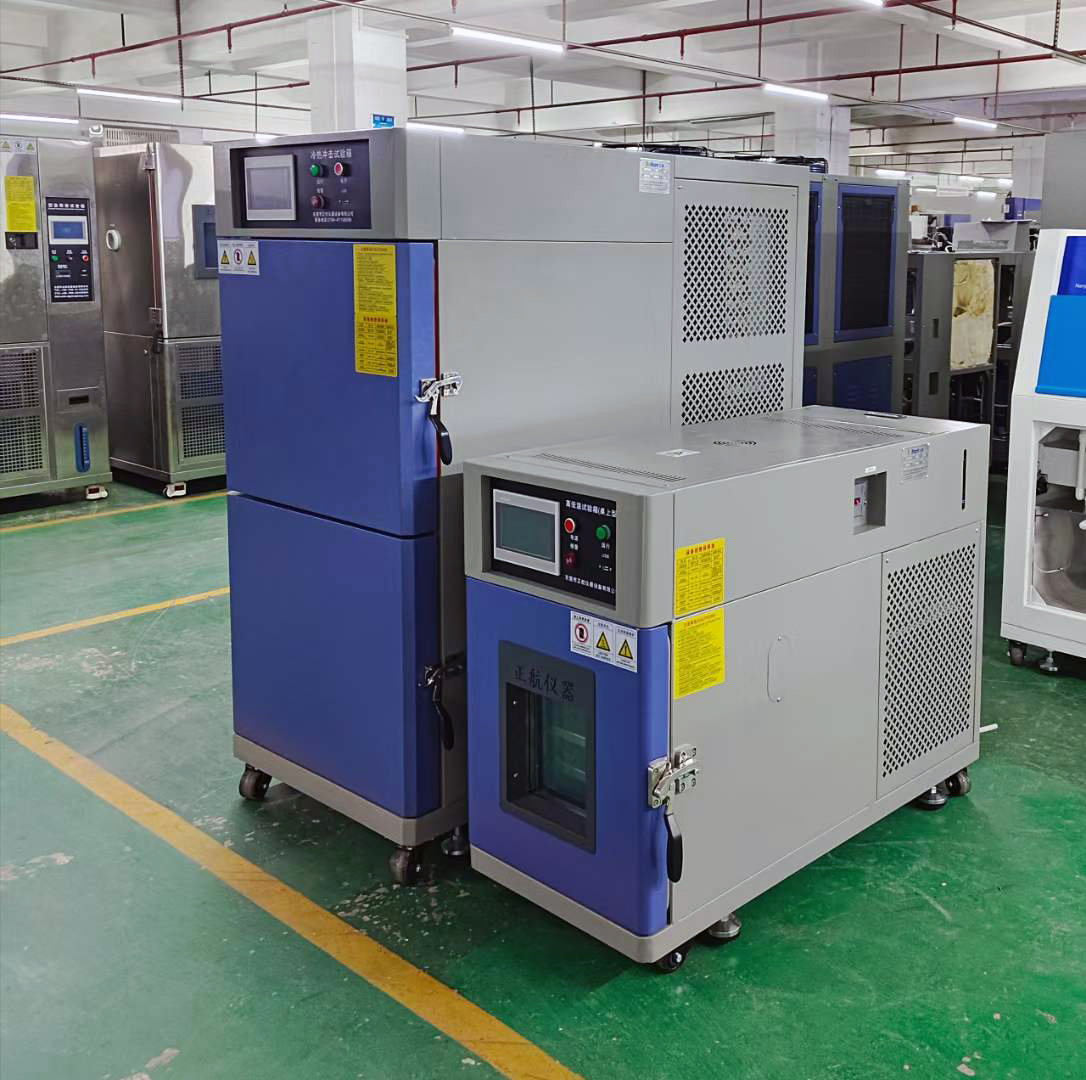 22L冷熱沖擊試驗箱和49L恒溫恒濕試驗箱?發(fā)貨浙江客戶公司